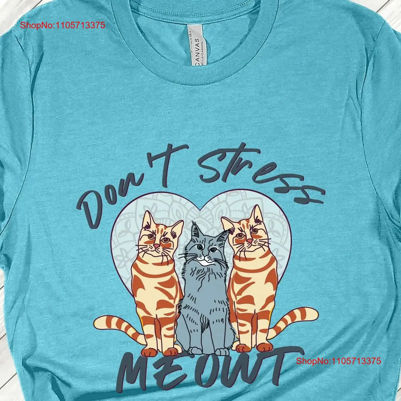 Don t Stress MEOWT Cat Themed Funny Mental Health Premium Shirt For Lovers Anxiety Depression PTSD OCD Panic Disorders vintage