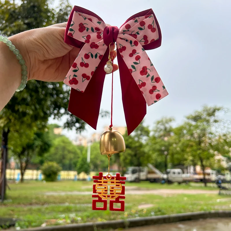

Curtain wedding tie decoration