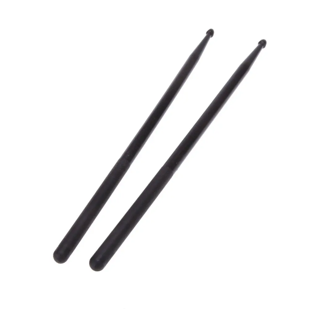 

Pair of 5A Drumsticks Nylon Stick for Drum Set Lightweight Professional Black