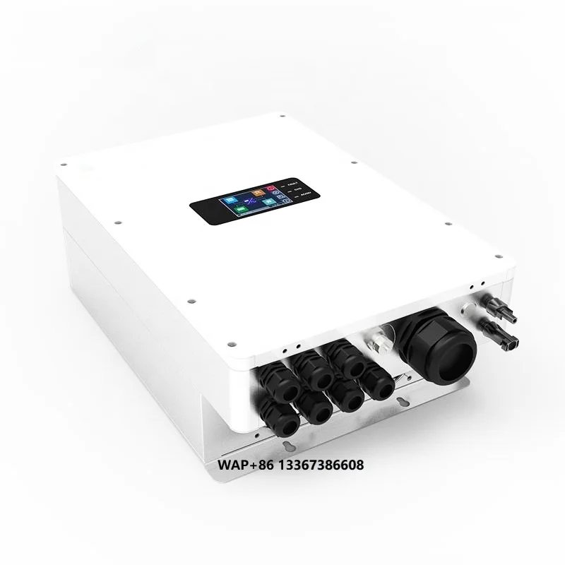 MPPT Solar Charge Controller Voltronic Solar Hybrid Inverter  230VAC Built-in 100A   Controller for Off-Grid Solar Home System