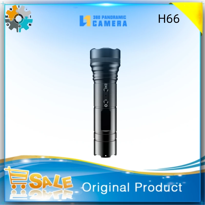 

Omni-in H66 4K flashlight camera, metal shell, waterproof, can be used in various fields such as cycling and mountain climbing