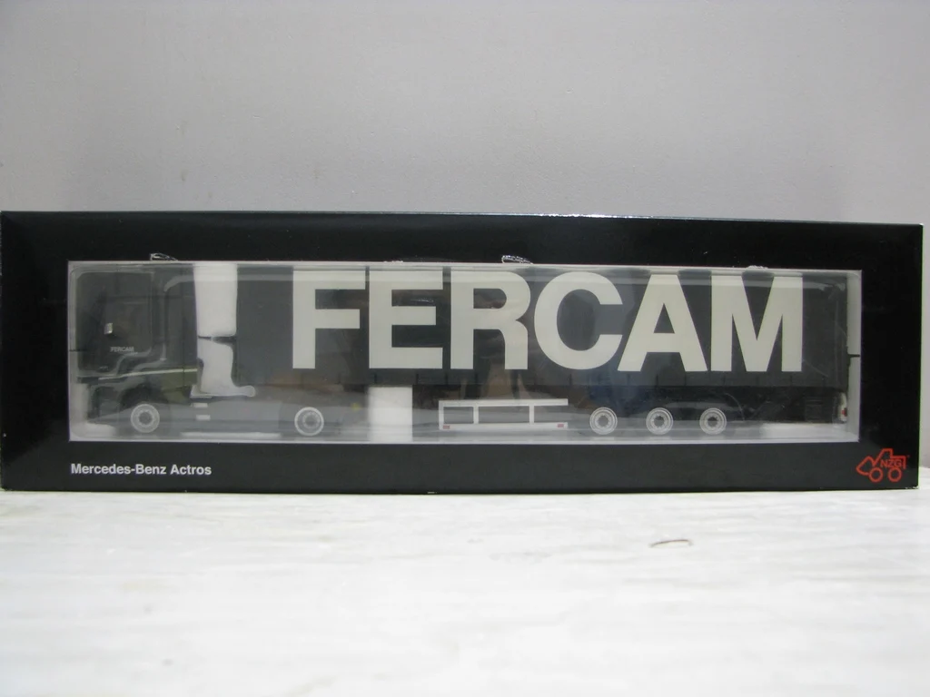 

Литой под давлением масштаб 1:50 NZG BENZ-Benz Actros GigaSpace, модель автомобиля из сплава, Коллекционная игрушка, подарок, сувенир, украшение для дисплея