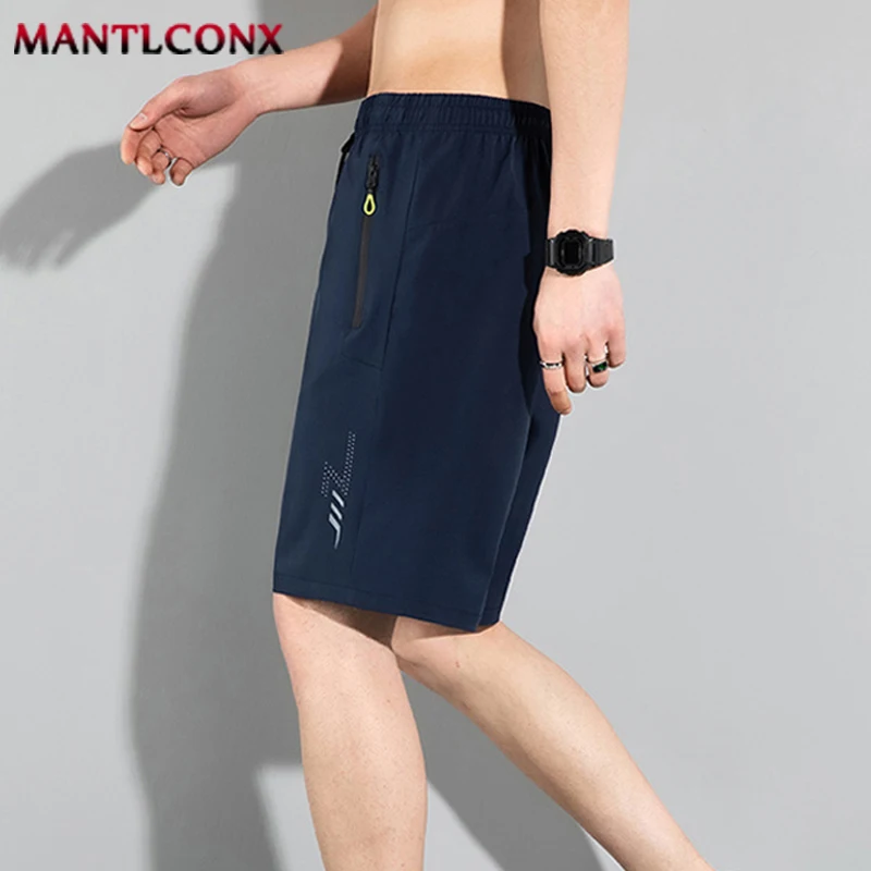 Summer New Fashion Men\'s Shorts Quick Dry Sports Shorts Men Casual Breathable Running Jogging Short Pants for Men Bottom M-4XL