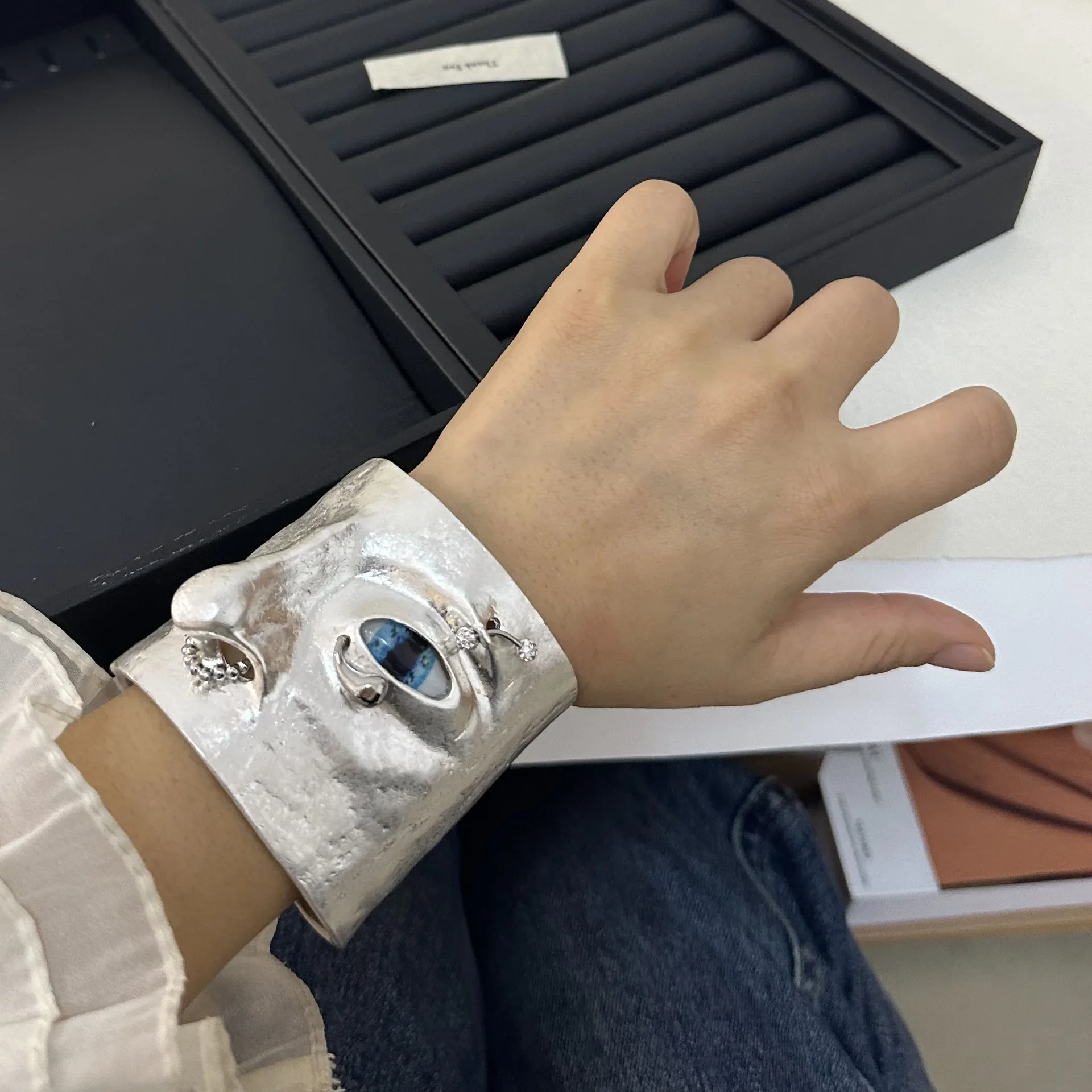 Facial Features Nose Eye Open Bracelet