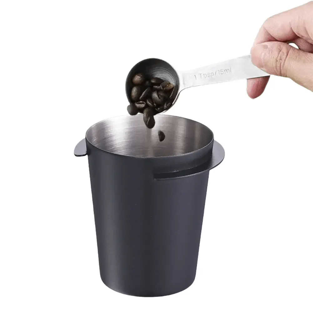 Чашка для дозирования кофе 51/53/58 мм, мерная чашка для кофейных зерен, нержавеющая сталь, чашка для дозирования кофе эспрессо, инструмент для кафе, бариста, полицейский кофе