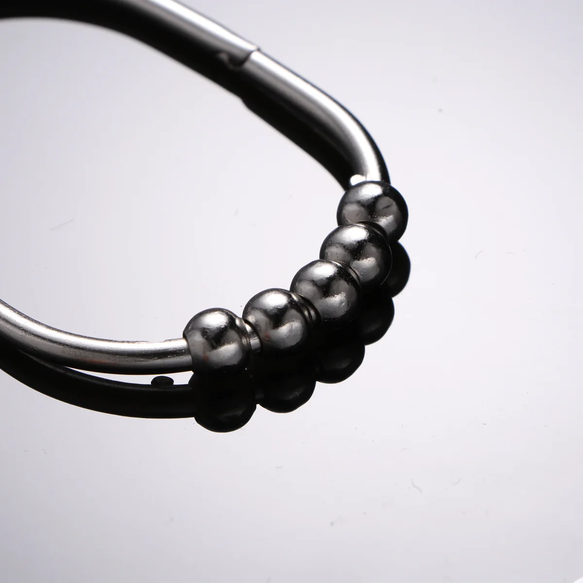 

12Pcs Shower Curtain Rings Heavy Duty Stainless Steel Anti-Rust Smooth Rolling Quiet Closure for Bathroom Renovation Bronze