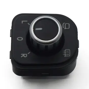 5K3959857 5ND941431A 5ND959565A 適用於大眾 EOS 高爾夫 MK5 6 GTI 帕薩特 B6 鍍鉻大燈車窗後視鏡開關按鈕 8 最佳銷售 mk5 高爾夫內飾 - №3