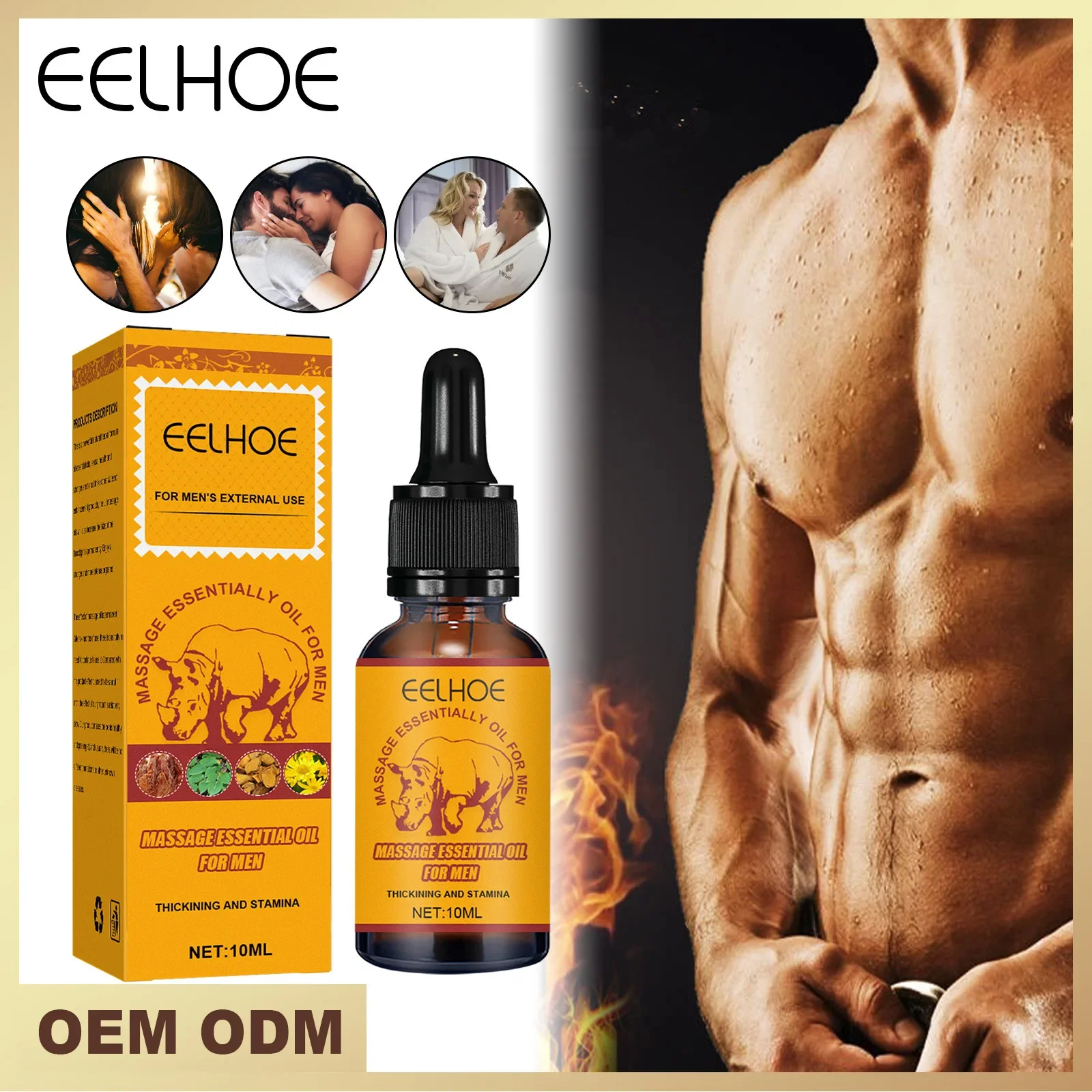 High Quality Men'S Increasing and Thickening Essential Oil Growth Essential Oil Improving Sexual Function Penis Enlargement Oil