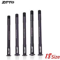 ZTTO MTB Bike 12mm 15mm Thru axle Road Bike Shaft Front Rear hub Skewers Wheel Axis Hub Shaft 15x100 12x142 12x100 12x148 15x110