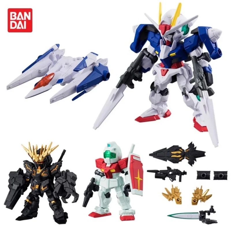 

Bandai Original 5Pcs MSE 02 RGM-79 GM Gundam Assembly Model Toys Collectible Model Ornaments Gifts For Children