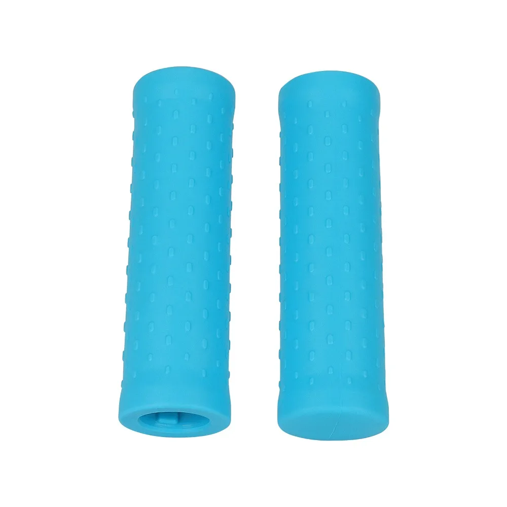 1 Pair Rubber Grip Bike Bicycle Handle Bar Grips Cover Anti-slip Skateboard Scooter Handlebar For Xiaomi M365 1S Pro Pro2 MI3