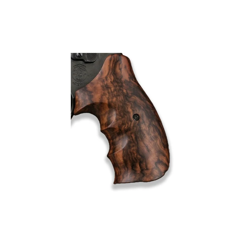 KSD Brand Smith Wesson N Frame Round Butt Compatible Root Walnut Grips