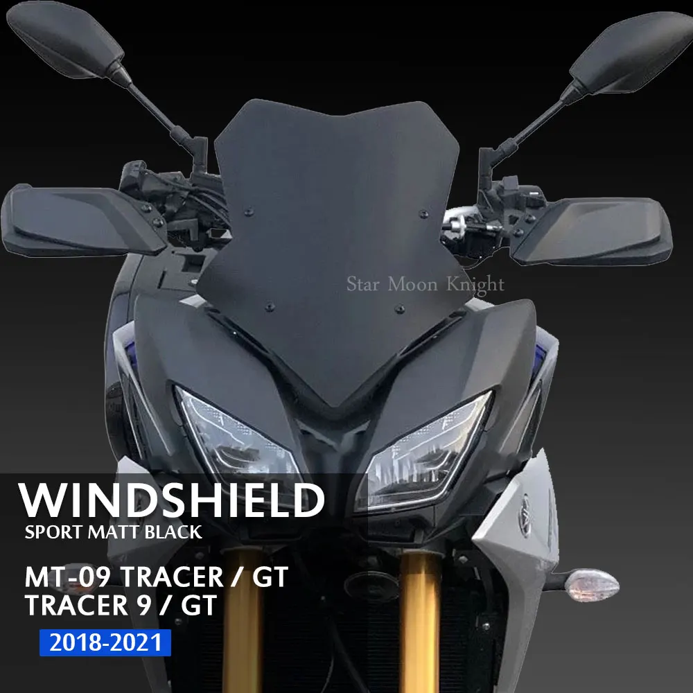 Fit For YAMAHA MT-09 TRACER MT09 TRACER 900 GT 2018 - 2021 TRACER 9 GT Windscreen Windshield Deflector Protector Wind shield