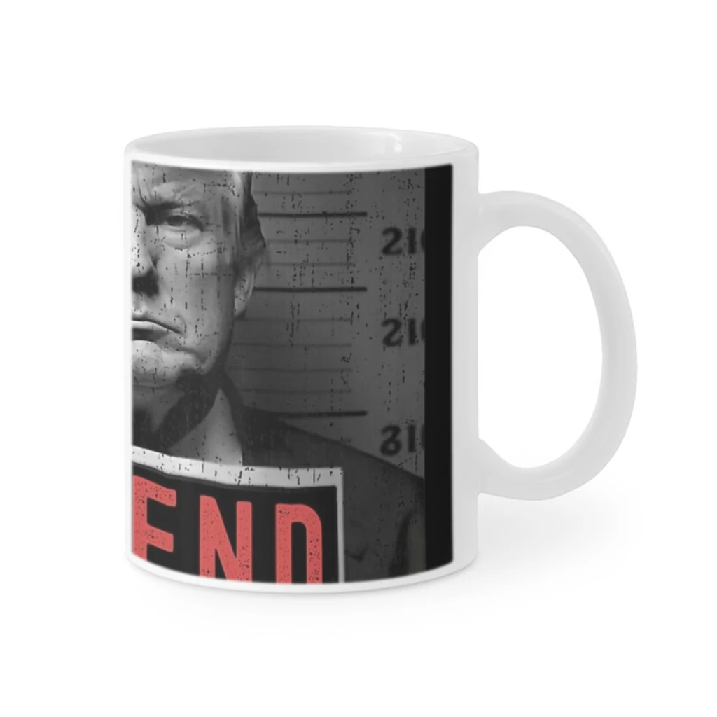 

Trump Mugshot Legend Coffee Ceramics Coffee Mugs Tea Cup Milk Cups Gifts Drinkware Coffeeware