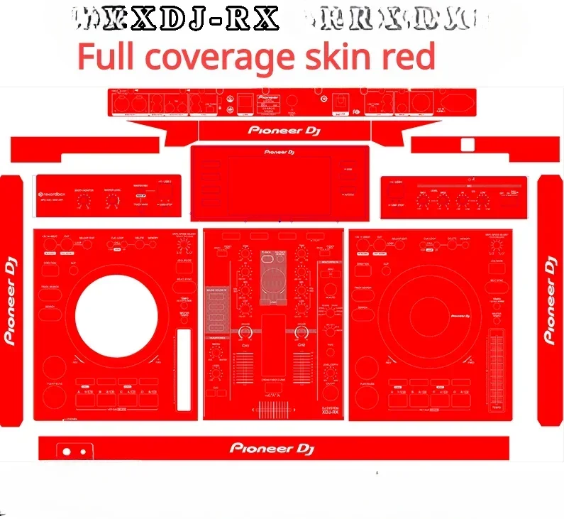 XDJ-RX skin all-in-one machine full surround sticker suitable for Pioneer controllers