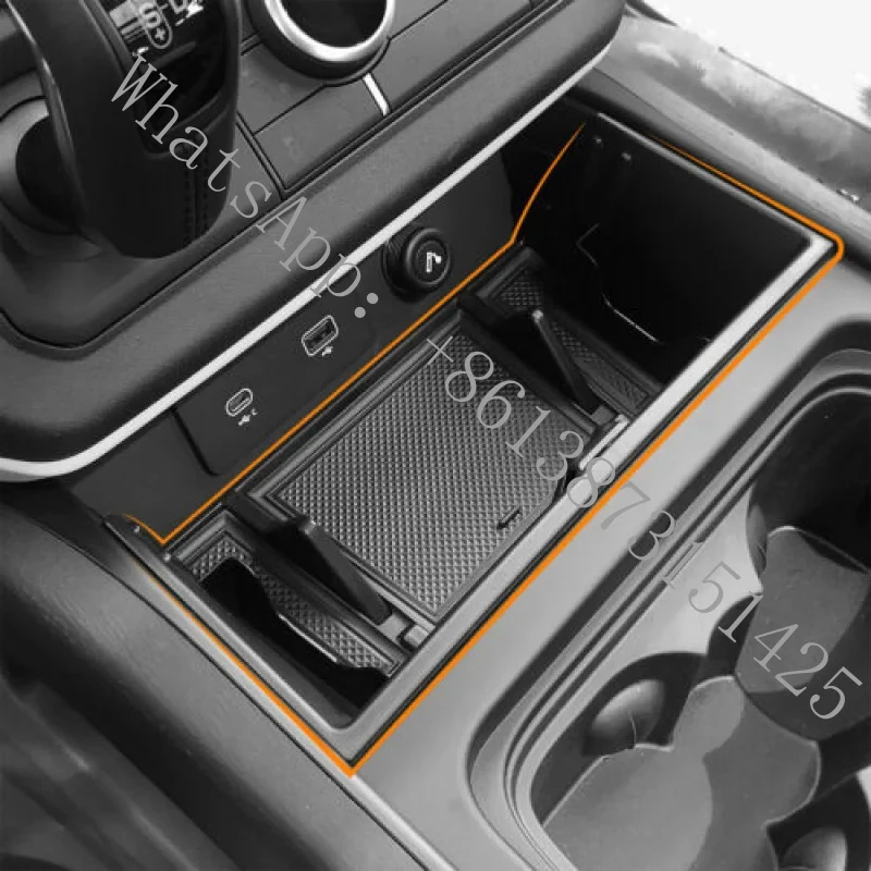 Suitable Defender 2020-2021 Central Console Multi-Functional Storage Box ABS