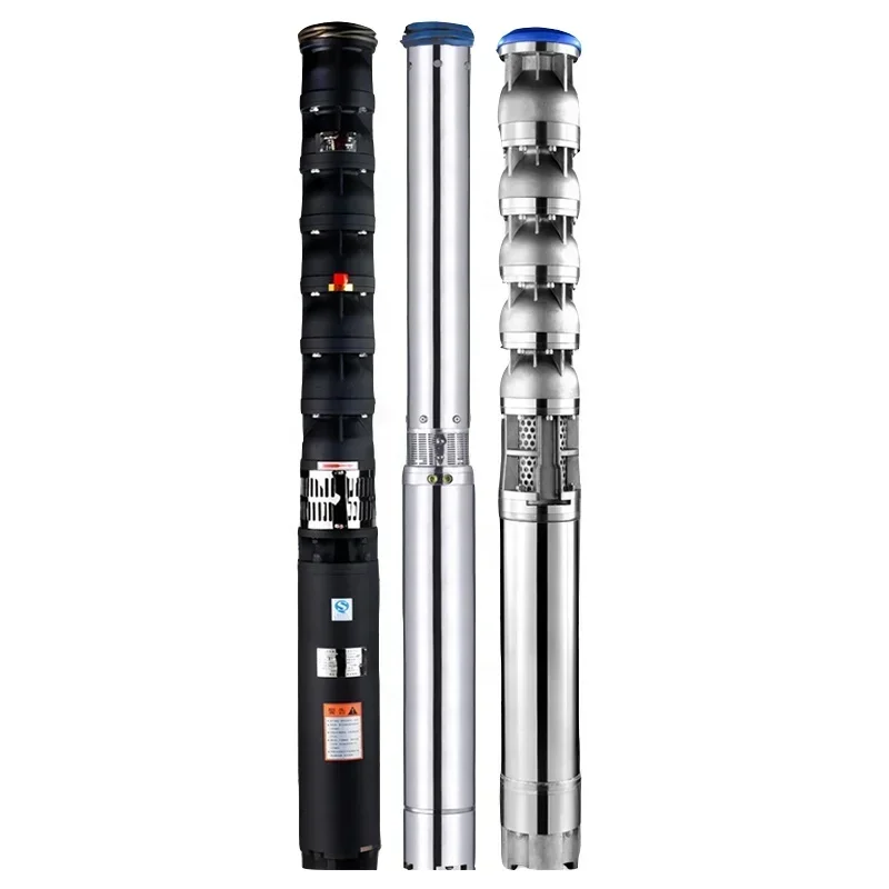 high-lift 4inch submersible pump price in india 4 inch stainless steel deep well water borewell automatic pump