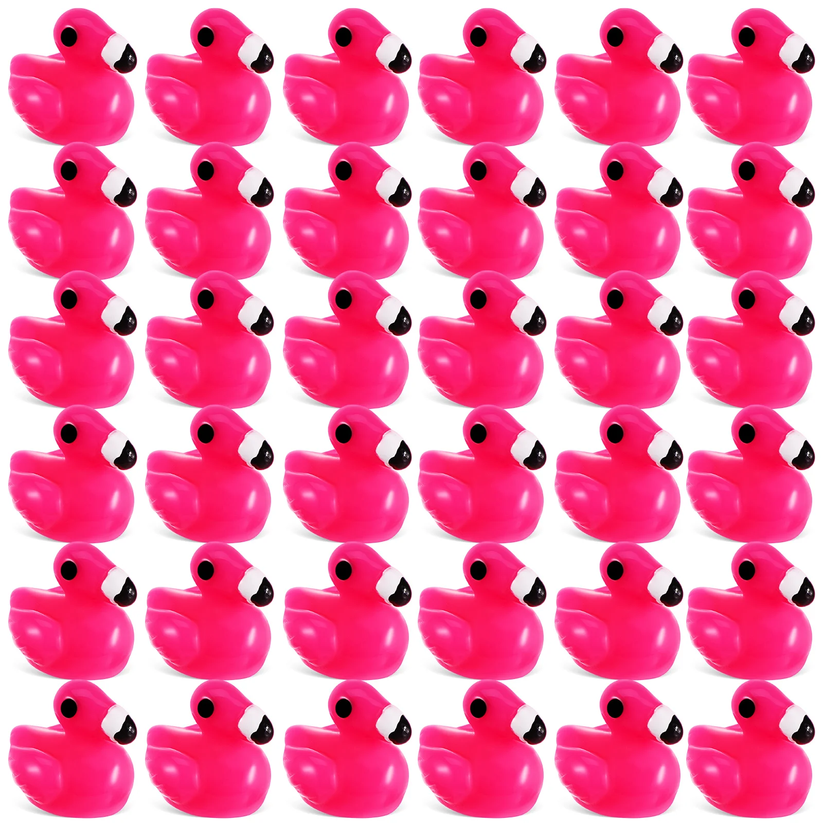 

80pcs Resin Flamingo Mini Animal Decor For Garden Table Centerpiece Dollhouse Bonsai Micro Landscape Decoration