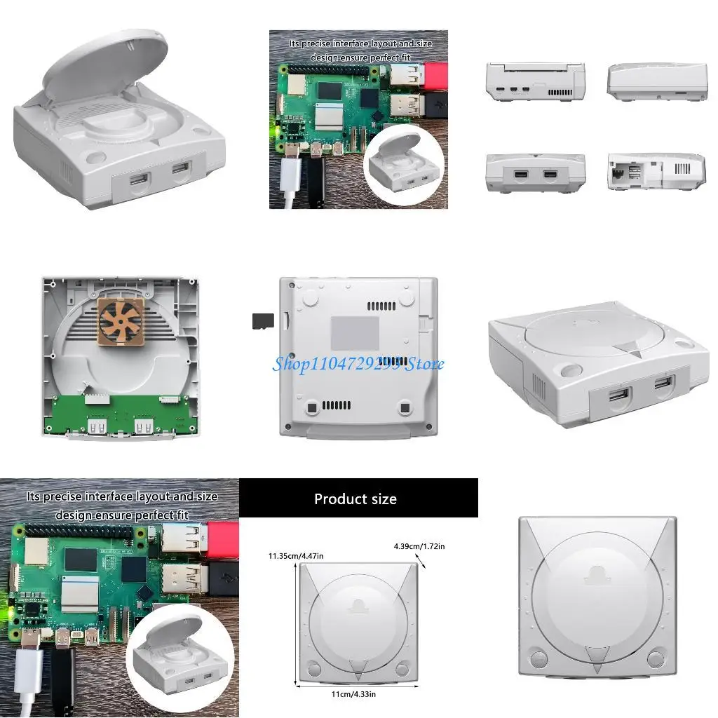 

Y2GD Dream Case for Pi 5 Quick Installation Advanced Cooling System