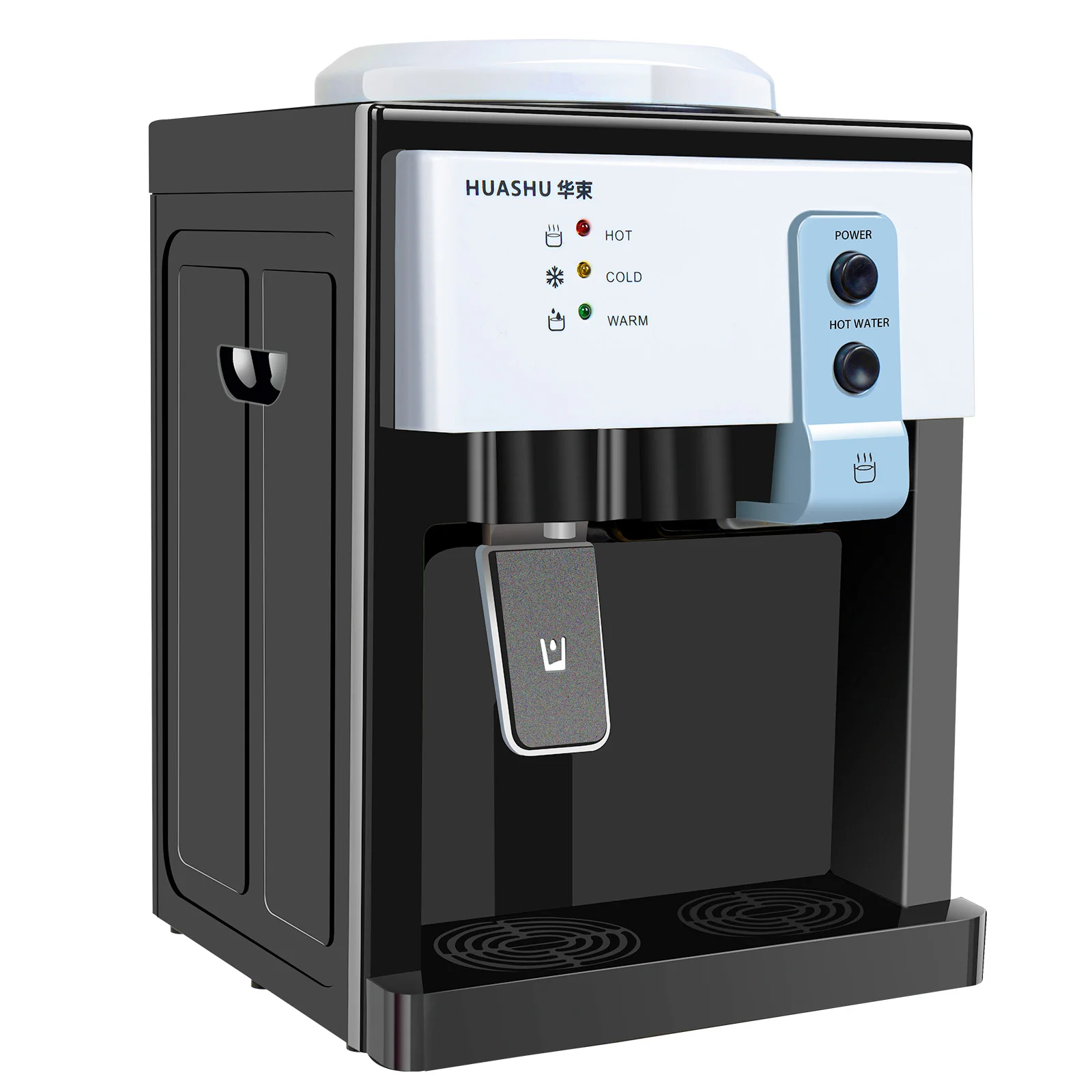 110V Hot/Cold Water Dispenser 1.1-4.9 Gal Large Capacity Desktop Electric Water Dispenser Machine