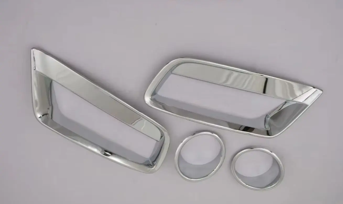 Chrome Front Fog Light Cover Upper And Lower Combo Set for BMW X3 F25  2011-2013