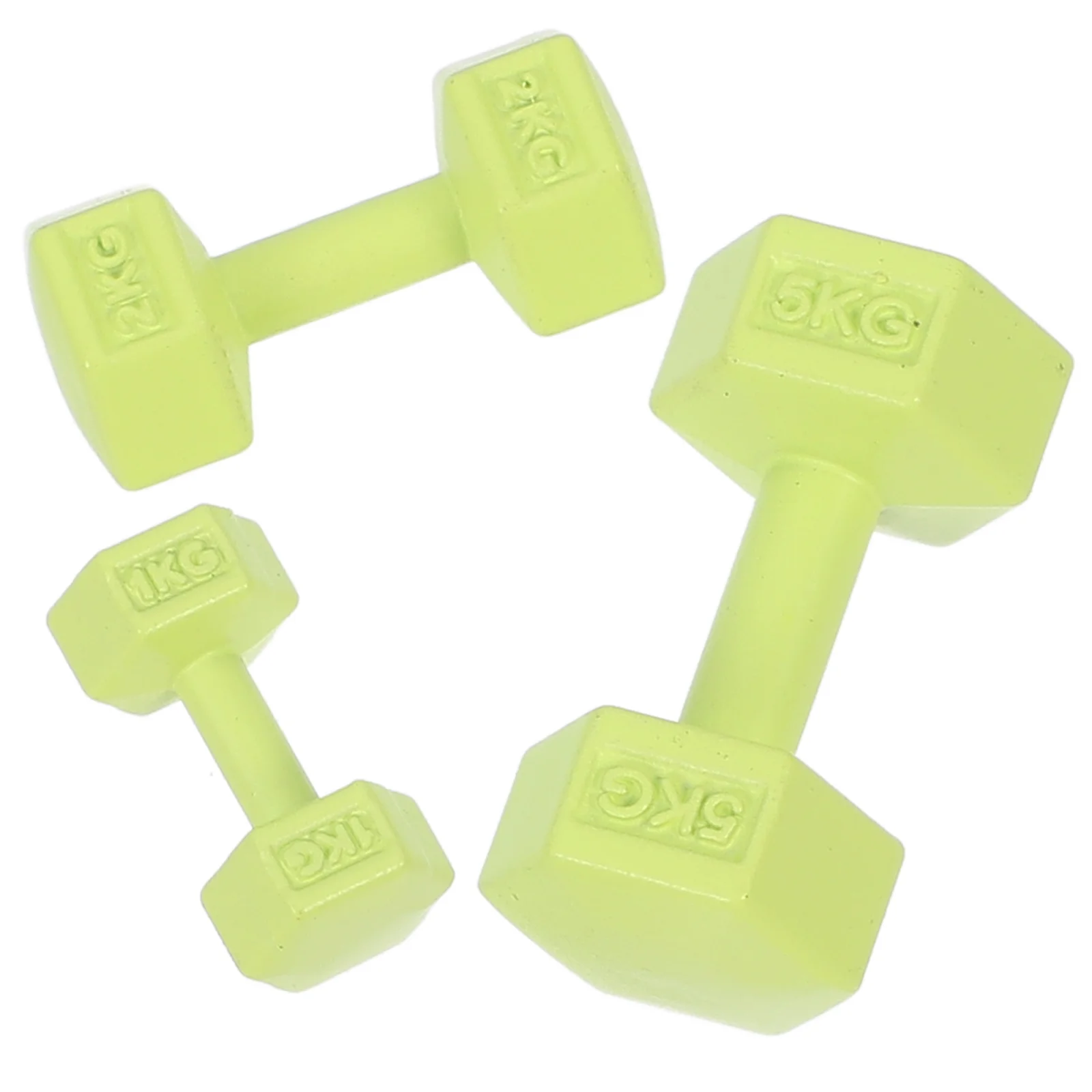 

Dollhouse Dumbbells Mini Sports Statues For Lovely Miniature Tiny Decors Models