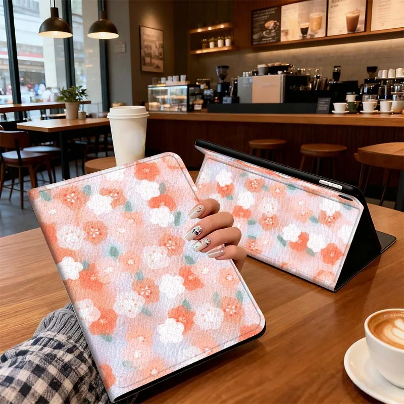 

Colorful flowers are cute For Honor Tab Pad MagicPad Tablet 6 7 8 9 10 13 V7 V8 X8a X9a X9 X8 GT GT2 Pro Cover Tablet Case