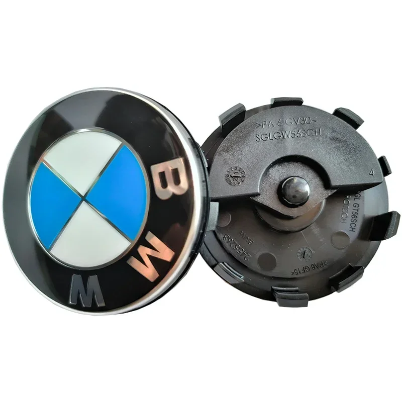 4P 56mm 68mm Floating Wheel Center Caps For BMW G11 G12 G30 G31 G32 G38 G01 G08 G02 G05 F45 F46 F52 F48 F49 F39 Auto Accessories