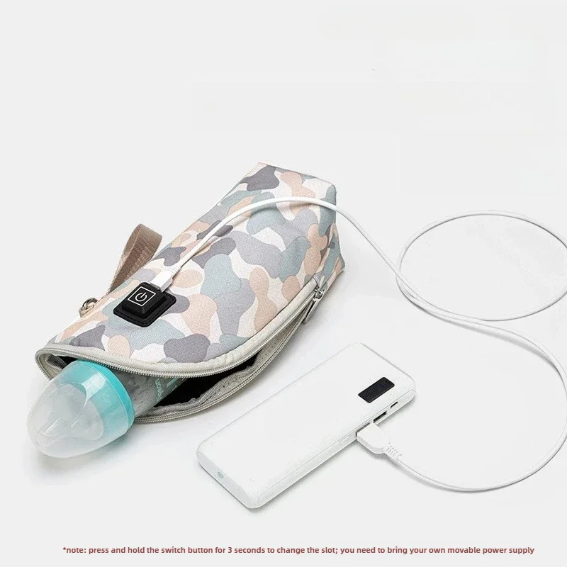 Aquecedor de garrafa de enfermagem do bebê aquecedor de leite do bebê, aquecedor de garrafa portátil usb para carro, acessórios de viagem ao ar livre portátil