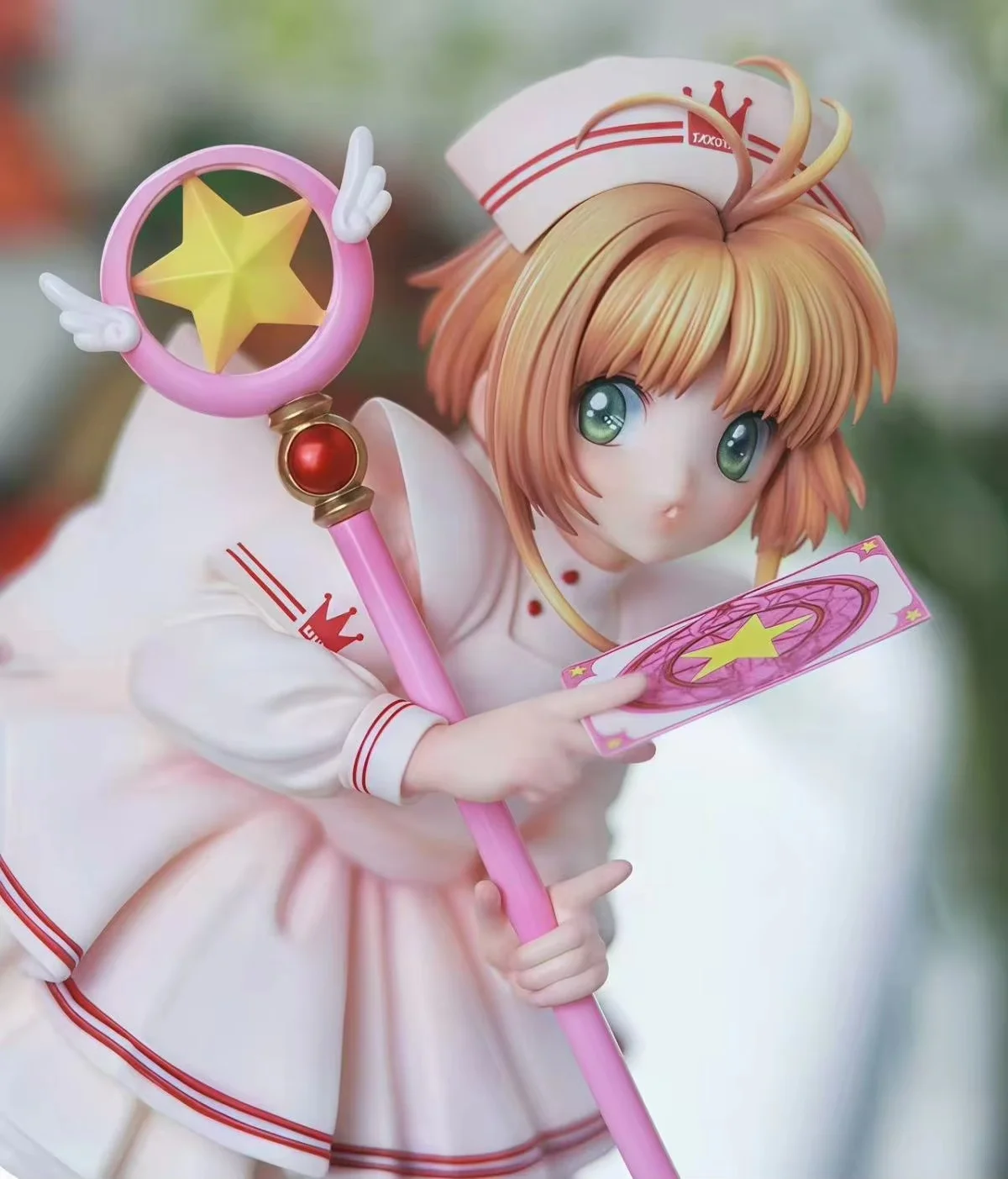 Cardcaptor Sakura Anime Pvc Figuur - Kinomoto Sakura Collectible Bureau Decoratie Ideaal Kinderen Verjaardag Kerstcadeau Speelgoed Model Standbeeld