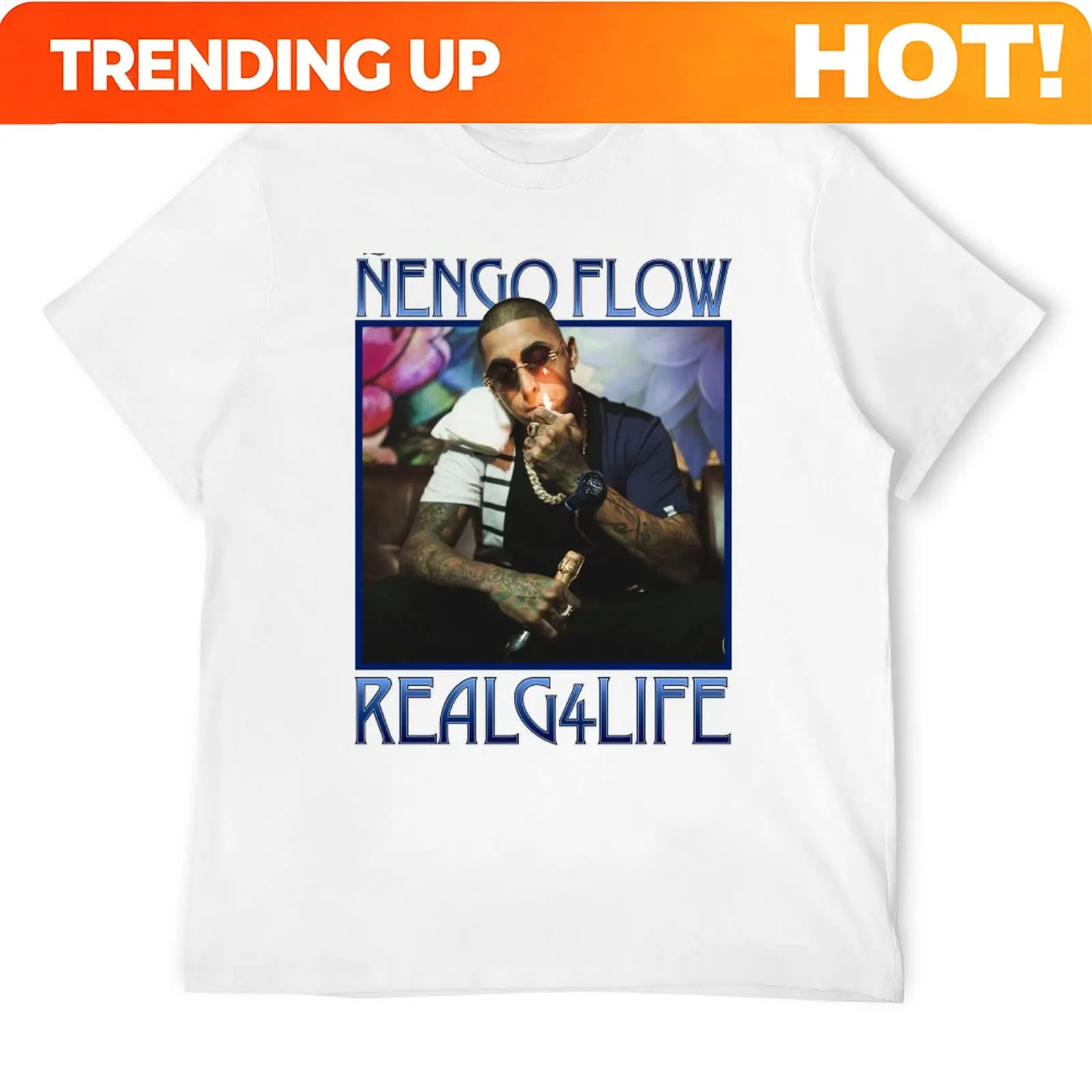Engo Flow RG4L T-Shirt Funny T-shirt Man Clothes Plus Size Clothes Anime Figures Tshirts for Men