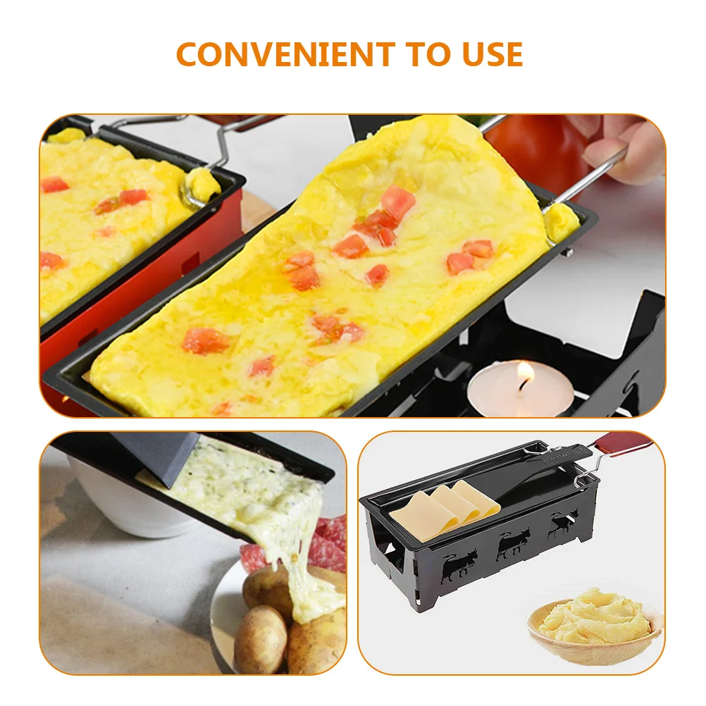 

Mini Non-stick Set Kitchen Essentials Iron Cheese Oven Trays Pan Griddle Cooking Cheese Pan Fryer BBQ Plate