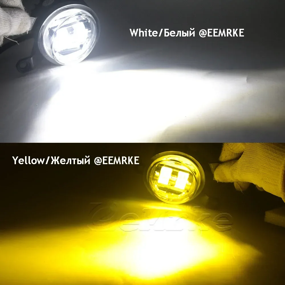 30W Fog Lights for Toyota Land Cruiser 70 Series LC70 J76 J79 23 2024 2025 (Except for Old Version) White or Yellow DRL Replace detail image 5