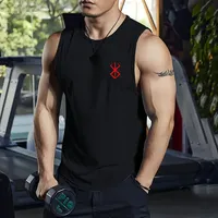 Simple Solid Color Style Tank Tops For Men Fashion Breathable Quick Dry Sleeveless Shirt Gym T-shirt Man Summer Run Fitness Vest
