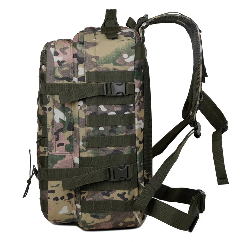Mochila táctica camuflaje MOLLE impermeable para senderismo ligero - imagen 4