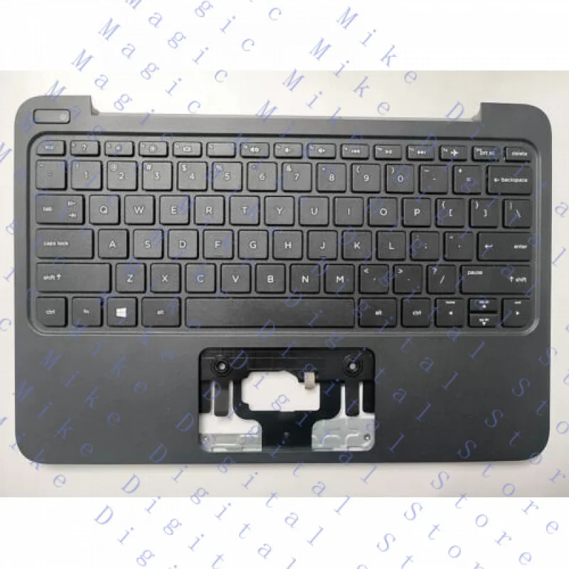 

UU new for HP 11-F 11T-F TPN-Q164 BlackPalmrest w/Keyboard 809786-001
