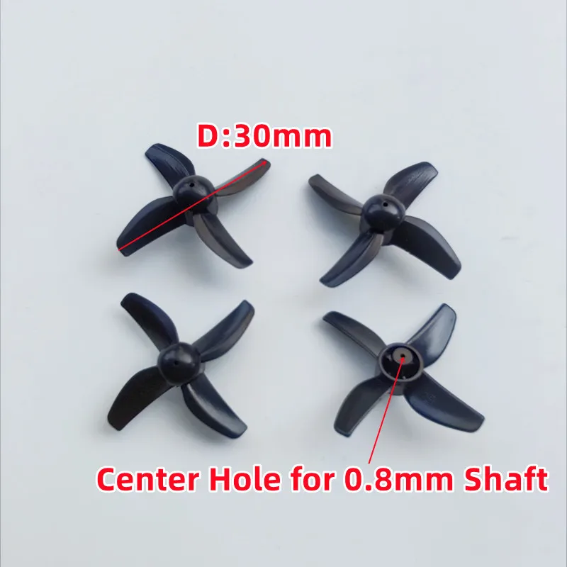 F36 DIY Mini RC Drone 30mm CW CCW Propeller Props 4Pcs 615 Motors JJRC H36 E010 Red Black