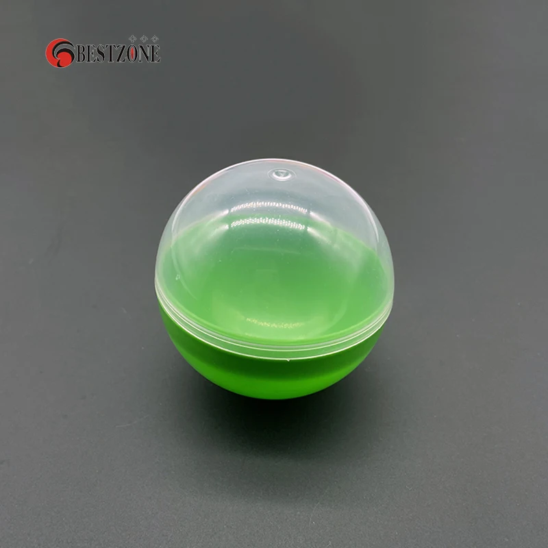 5Pcs D75MM About 3Inch 2.95‘ Empty Plastic Capsule Toys Round Surprise Balls Twisted For Kids Gift Draw A Lottery Raffle Capsule