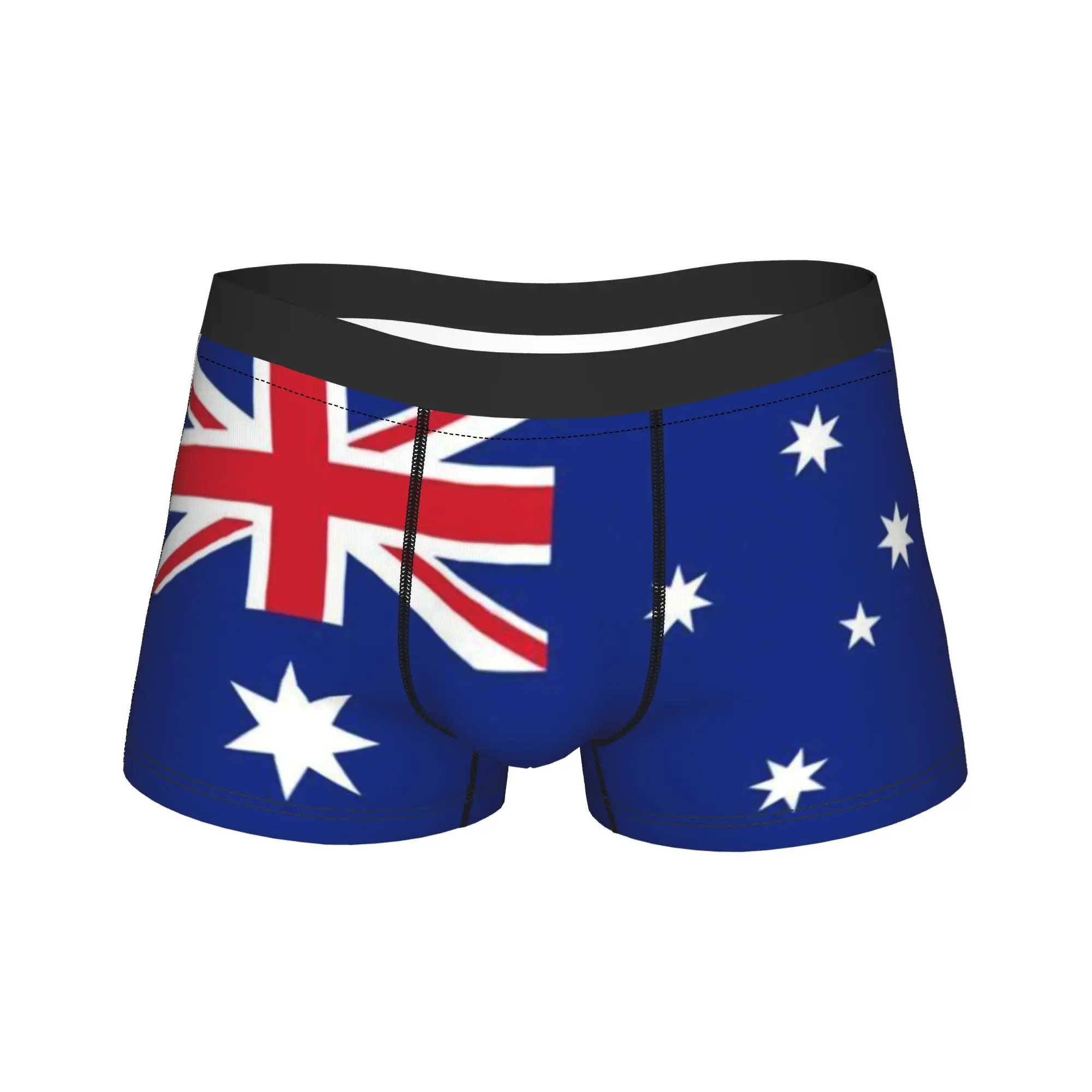 Australia Australian Flag Aussie Patriotic National Pride Boxers Funny Underwear  Boxer Briefs Gag Gift For Men
