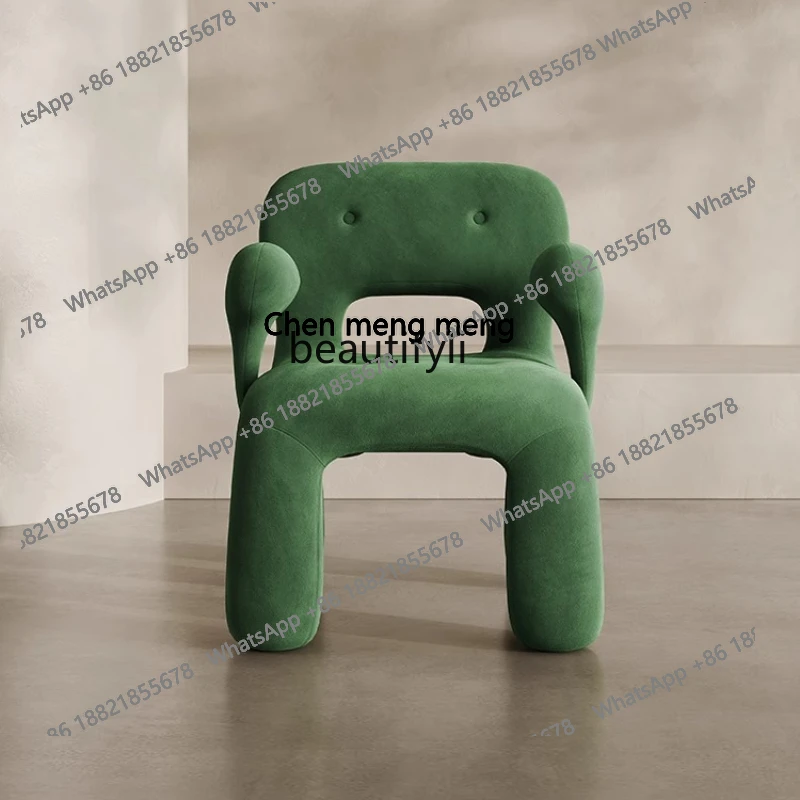 

Nordic creative small chair modern simplicity, makeup chair household creative leisure chair H H