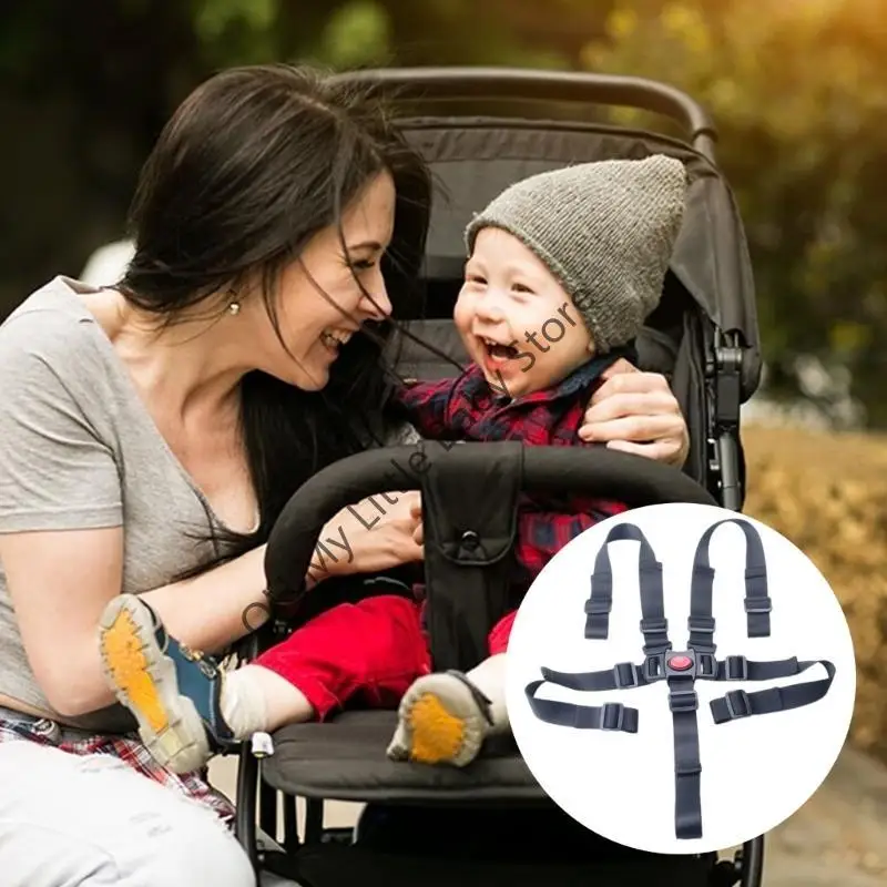 M76C Comfortable Baby Security Belt Pushchair Baby Safety Belt for Parent Caretakers