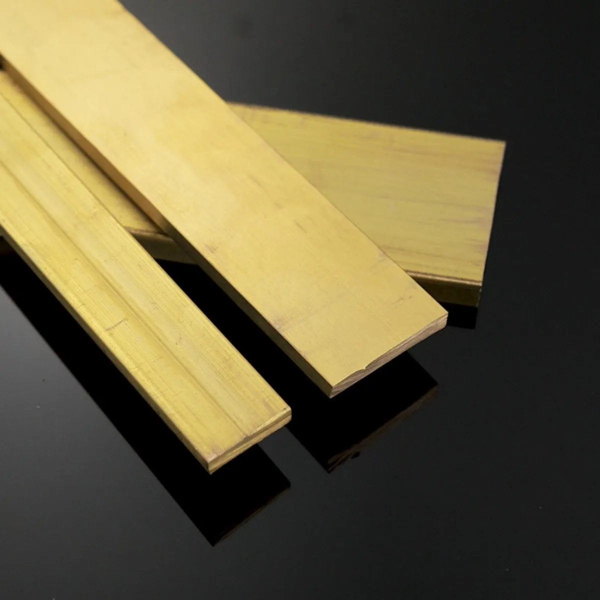 H59 Brass Flat Bar Metal Elongated Rectangular Plate Strip High-Temperature-Resistant Thermally Conductive Metal