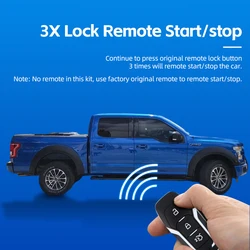 EASYGUARD Remote Starter for EVEREST 16-20/Mondeo 17-19/RANGER 2019 with oem push button Plug& Play 3X Lock to Remote Start/stop