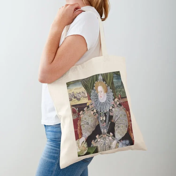 

Queen Elizabeth I Tote Bag shopping bag sacs de shopping tote bag men Gift bags