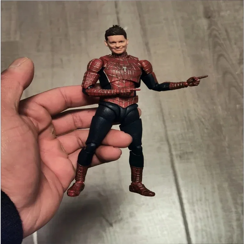 CT الرجل العنكبوت 3 Tobey Maguire عمل الشكل CT نسخة سبايدرمان 3 أنيمي تمثال بولي كلوريد الفينيل تمثال نموذج جمع دمية ديكورا هدية #4
