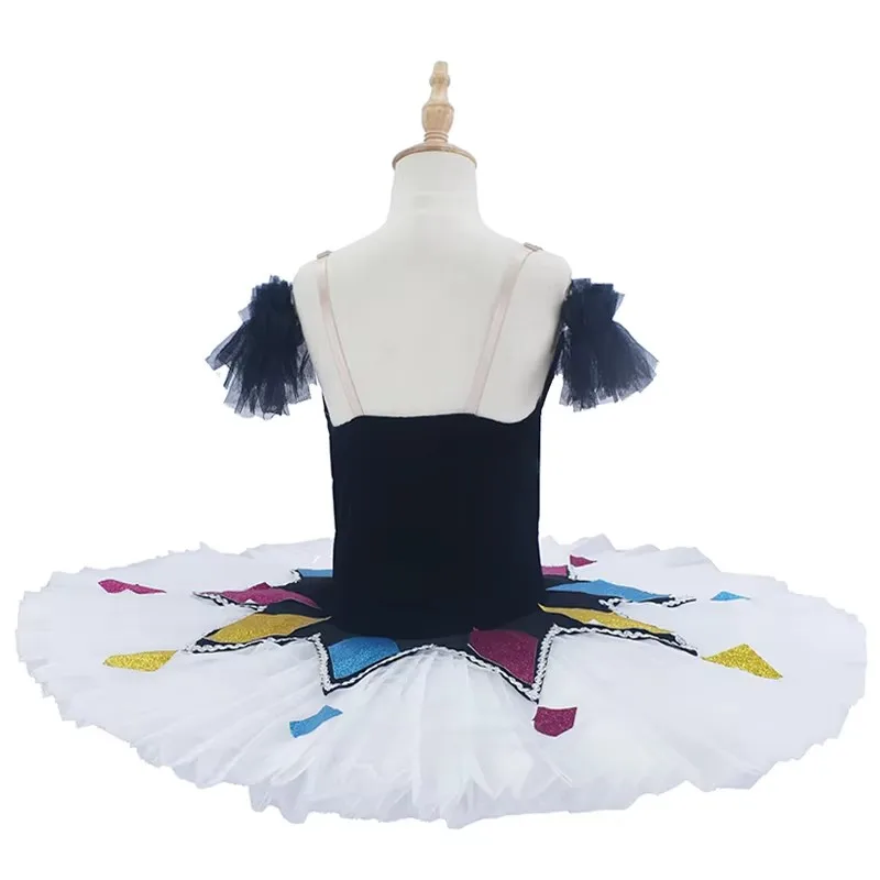 Schwarze Frauen Pfannkuchen Tutu Ballerina Platter Bühnenkostüm Tutu Röcke grün Erwachsene Professionelle Ballett Tutus Kostüm rosa
