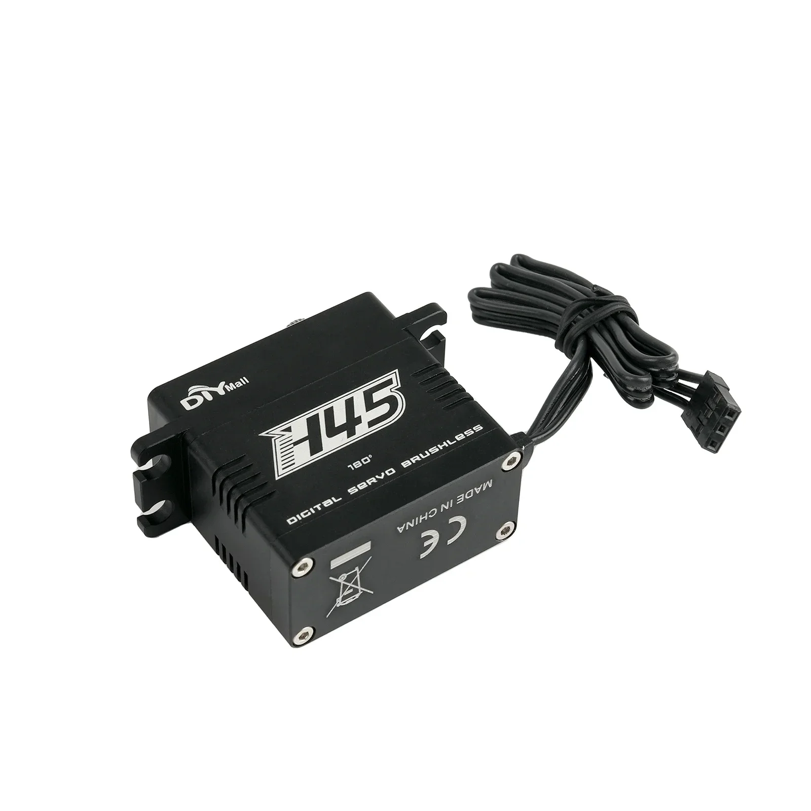 H45 High Torque 45KG Brushless Digital RC Servo 8.4V All-metal Motor Waterproof IP67 Steel Gear for Cars Vehicle Robot Crawler