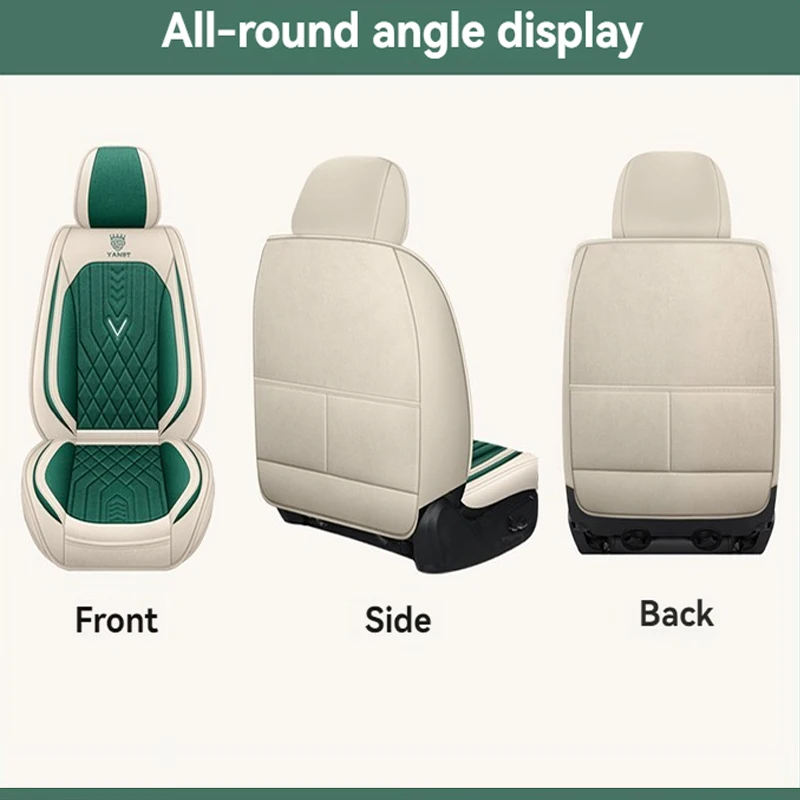 Five Seat Skin Friendly Cotton And Linen Car Seat Cover For Soueast DX7 DX3 V3 V5 V6 A5 Xiwang LingShuai Accessories Protector