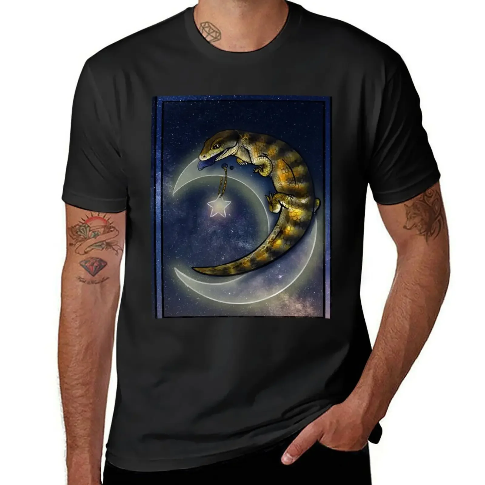 Blue Dreams Blue Tongue Skink T-Shirt graphic shirts sports fans men graphic t shirts