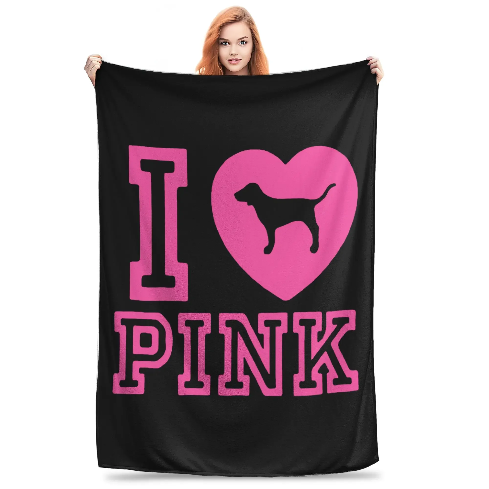 Love Pink Merch Blanket Cozy Soft  Throw Blankets for Living Room 80x60 Inches Multi-size Bedding Throws 200x150cm